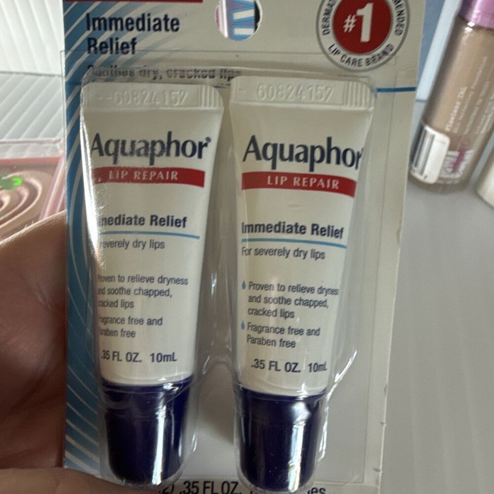 Dove Whole Body Deo Raspberry & Rose + Aquaphor Lip Repair 2-Pack 7pcBeauty Lot - Picture 6 of 16